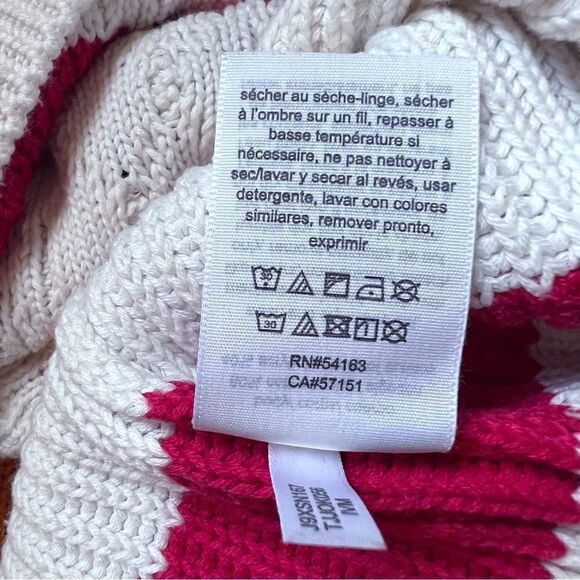 Tommy Hilfiger cable knit striped sweater - Picture 3 of 7